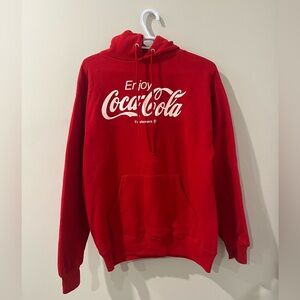 Vintage Coca Cola Jerzees Hoodie